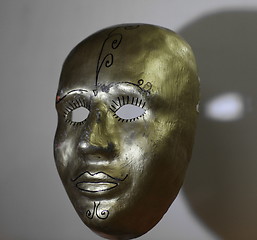 Image showing Gold mask