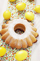 Image showing lemon pound cake