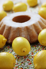 Image showing lemon pound cake