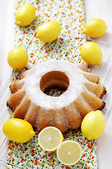 Image showing lemon pound cake