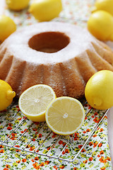 Image showing lemon pound cake