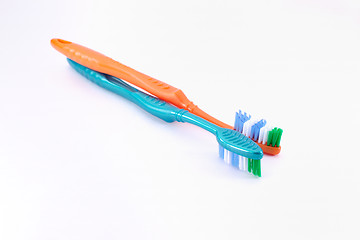 Image showing Tooth brushes