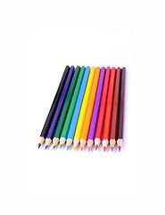 Image showing Colourful pencils