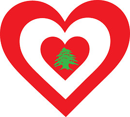 Image showing Lebanon Heart