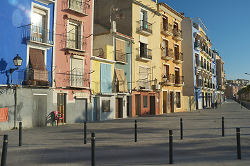 Image showing Sunny facades