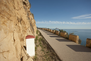 Image showing Narrow road