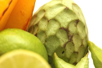 Image showing exotic fruits