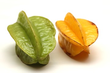 Image showing isolated star fruits