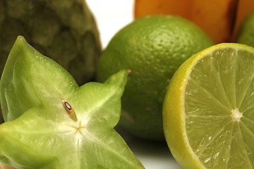 Image showing exotic fruits