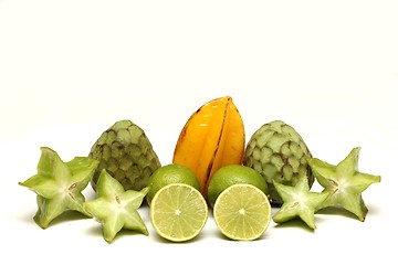 Image showing exotic fruits