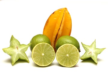 Image showing exotic fruits