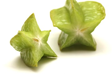 Image showing isolated star fruits