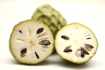 Image showing isolated cherimoya fruit