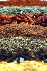 Image showing mixed lines from spices