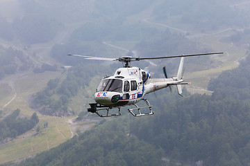 Image showing France Television's helicopter