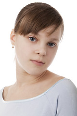 Image showing Portrait of a beautiful girl