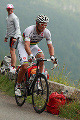 Image showing The cyclist Thor Hushovd