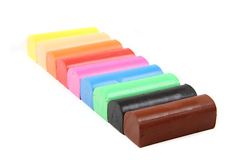 Image showing color plasticine 