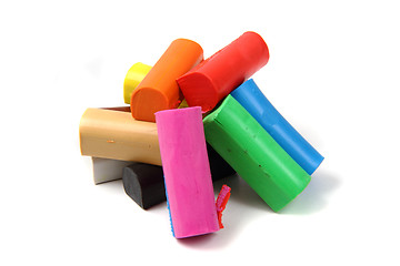 Image showing color plasticine 