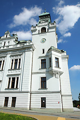 Image showing old city hall in miner city Ostrava