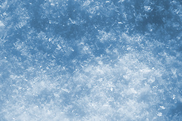 Image showing blue snow as nice christmas background