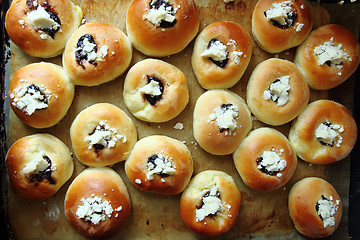 Image showing typical czech cakes 