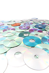 Image showing CD and DVD background