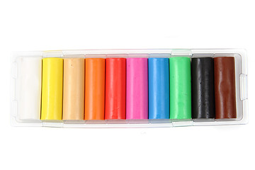 Image showing color plasticine 