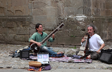 Image showing Indian music