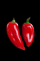 Image showing Hot pepper heart