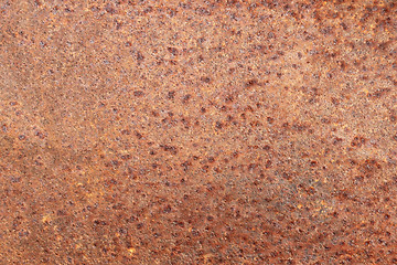 Image showing Rusty iron sheet