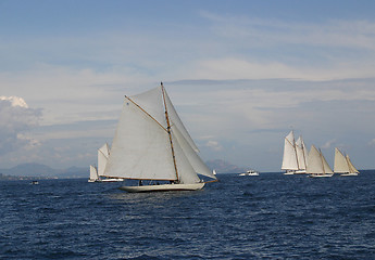 Image showing sailing competition