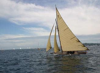 Image showing sailing competition