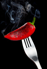 Image showing Smoking pepper