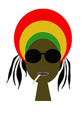 Image showing Rastafarian