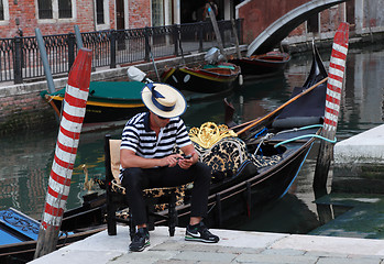 Image showing Gondolier