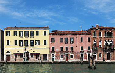 Image showing Venetian houses