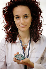 Image showing Portrait of a young doctor