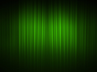 Image showing Green curtains