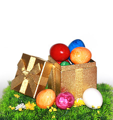 Image showing Festive Easter gift