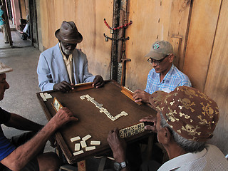 Image showing Elderly Cubans