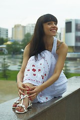 Image showing Smiling woman