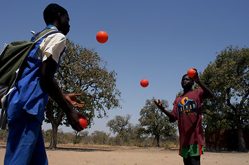 Image showing African children 