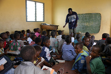Image showing African student