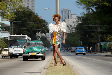 Image showing Cuban woman