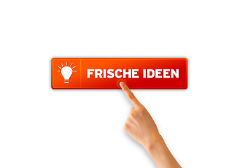 Image showing Frische Ideen