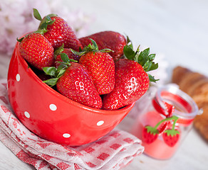 Image showing Strawberries