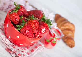 Image showing Strawberries