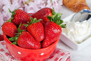 Image showing Strawberries