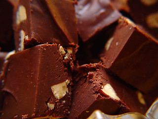 Image showing Macro Shot Fudge